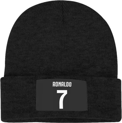 Vista 6 de Ronaldo #7 - Gorro de punto unisex para adultos, estilo casual, pasamontañas, medio pasamontañas