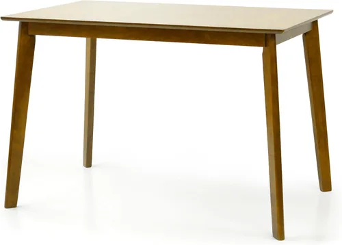 Vista 6 de Palmer - Mesa de comedor rectangular de madera maciza, estilo contemporáneo, color espresso
