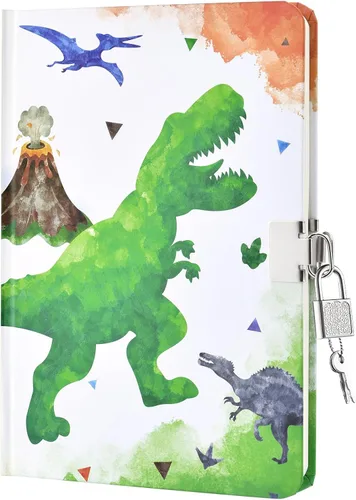 Vista 9 de WERNNSAI Diario luminoso de béisbol para niños, diario secreto con cerradura y llaves, cuaderno de diario para niños, regalo de cumpleaños y Navidad