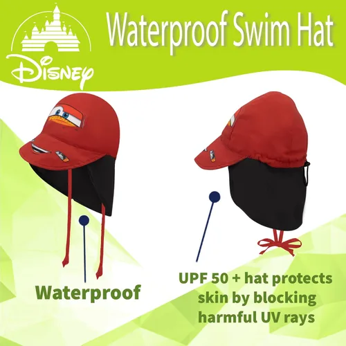 Vista 2 de Disney Sombrero de natación para niños pequeños sombrero de sol para niños sombrero de verano con favoritos sombrero de sol para bebé