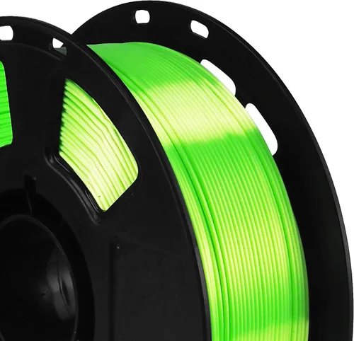Vista 5 de Bblife - Filamento PLA de color verde lima brillante y sedoso, material para impresión 3D, 2.2 libras, 1/16 pulgadas, apto para impresoras 3D FDM