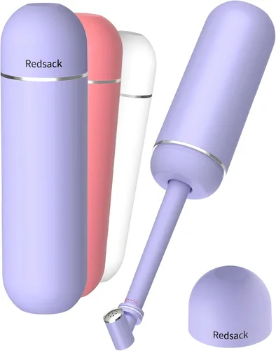 Vista 11 de Bidé portátil para viajes y campamentos, botella peri manual de mano para higiene femenina, 3 sellos a prueba de fugas, rociador extensible con Caqui