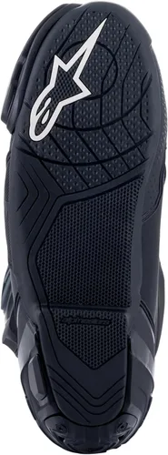 Vista 11 de Botas de carreras para motocicleta Alpinestars Supertech R, certificadas CE de alto rendimiento Negro