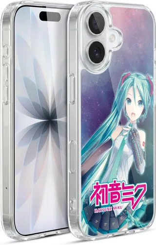 Vista 55 de Head Case Designs Licencia Oficial Hatsune Miku Gráficos Lindos Carcasa de Gel [Protección de Grado Militar] Compatible con Apple iPhone 7