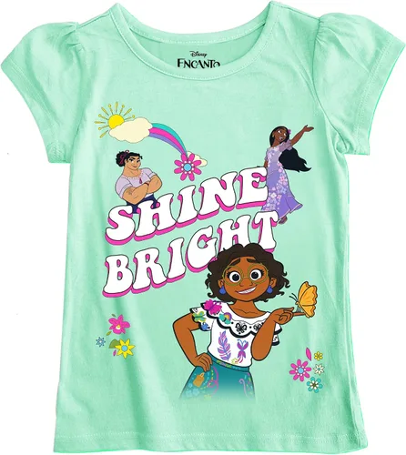 Vista 2 de Disney Encanto - Paquete de 3 camisetas para niñas pequeñas