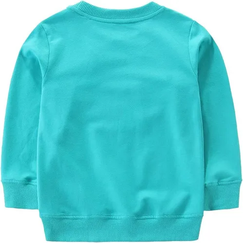 Vista 2 de Hongshilian Camisa unisex de algodón con dibujos animados para niños