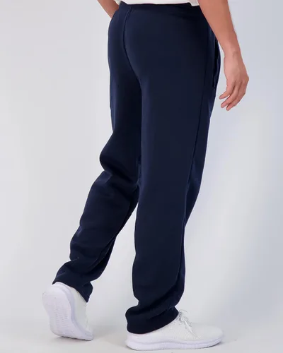 Vista 3 de Real Essentials Paquete de 3 pantalones deportivos Tech Fleece Athletic Casual Open Bottom con bolsillos (disponible en tallas grandes y altas)