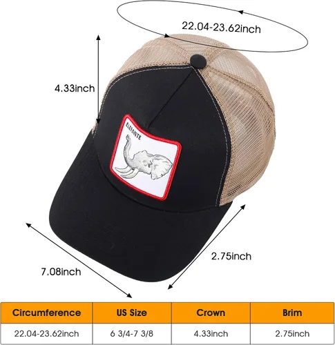 Vista 6 de Gorra de béisbol bordada ajustable para hombre, gorra de béisbol bordada con malla transpirable, parche cuadrado, gorras para mujer