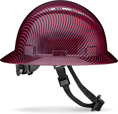 Vista 14 de Casco de ala completa actualizado, ventilado, acolchado, aprobado por la OSHA Tipo 1 Clase C para trabajos de construcción, cascos de construcción