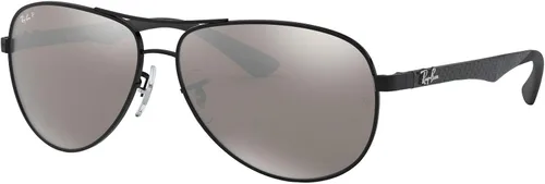 Vista 2 de Ray Ban 0Rb8313 Gafas de sol estilo aviador, para hombre, negro, 58 MM