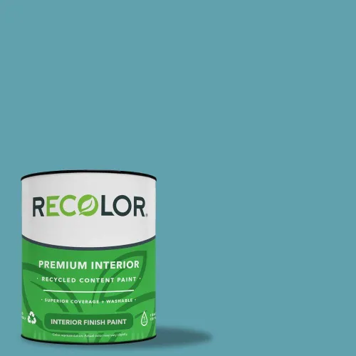 Vista 16 de RECOLOR Pintura de Látex Ecológica Premium para Interiores para Paredes, Muebles y Habitaciones con Acabado Cáscara de Huevo, 1 Cuarto de Galón