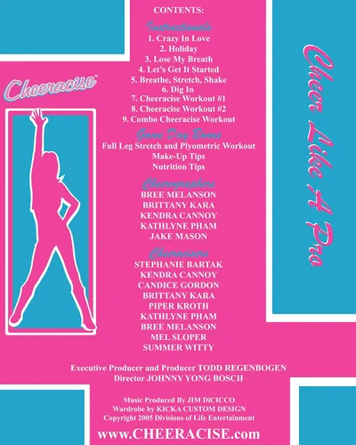 Vista 2 de Cheer Like a Pro Original Instructional Cheerleading & Dance DVD by Cheeracise