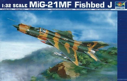 Vista 2 de Trumpeter 1/32 Mig21 MF Fishbed J caza táctico de un solo asiento