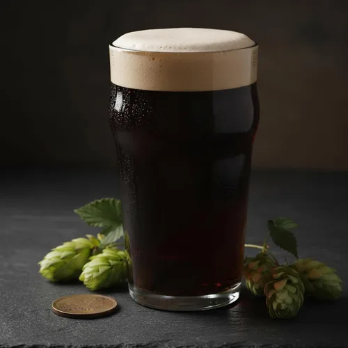 Vista 4 de Necessia Vasos de cerveza de 20 onzas totalmente templados, juego de 2 Pub clásico inglés y vidrio de pinta nónica
