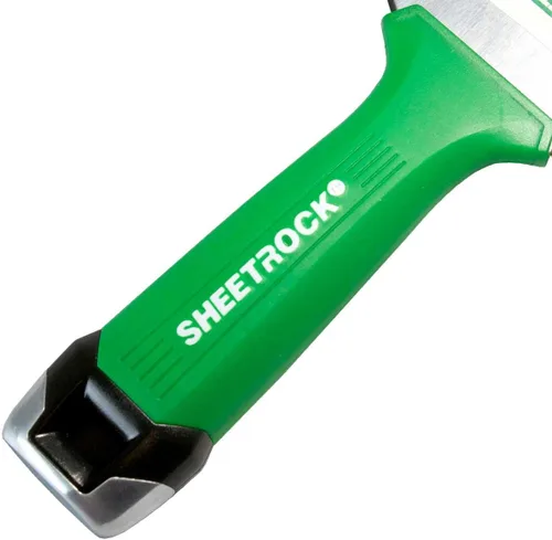 Vista 3 de USG Sheetrock Serie Pro Cuchillo de cinta para yeso de acero azul con mango estilo Matrix + Mezclador de masilla gratis