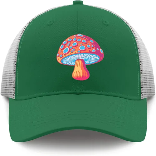 Vista 9 de devor Hat Mushroom Dad Hats for Women Funny Baseball Cap Adjustable