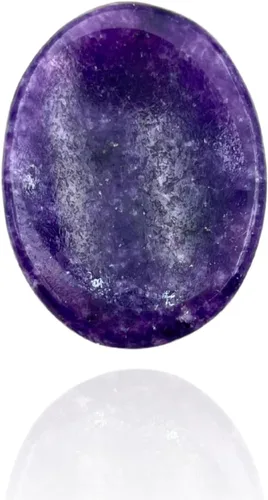 Vista 47 de GEMSCITE Piedras antiestrés del pulgar metafísicas con gemas preciosas para sanación con cristales Reiki, para hombres y mujeres, regalo Feng Shui