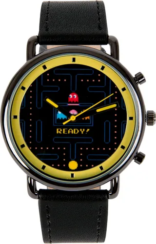 Vista 2 de Accutime Reloj analógico Pac-Man Level Maze, Varios colores, Reloj
