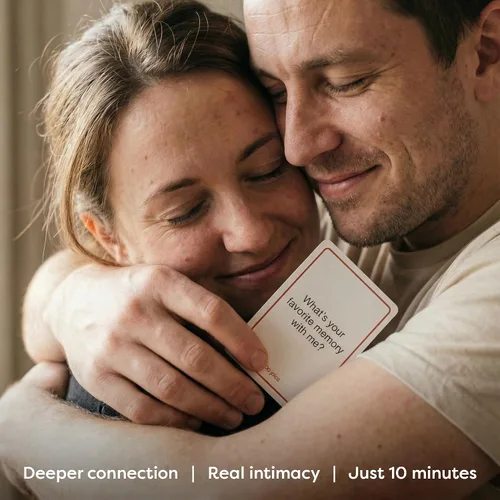 Vista 3 de TALKING POINT CARDS Profundiza tu conexión con 200 tarjetas de conversación divertidas y atractivas para parejas. Construye intimidad, fortalece tu