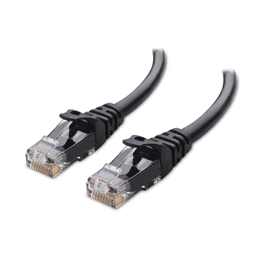 Vista 12 de Cable Matters - Cable Ethernet Cat 6 sin enganches de 10 Gbps, cable corto Cat 6, cable Cat6, cable Ethernet, negro