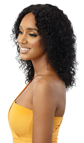 Vista 3 de Outre The Daily Wig - Cabello humano sin procesar HH-WET & WAVY NATURAL Rizado 14″ (NBRN)
