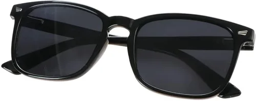 Vista 9 de YEIN 3 Pack Sunglasses for Men and Women, UV Protection Outdoor Glasses Vintage Square Full Frame
