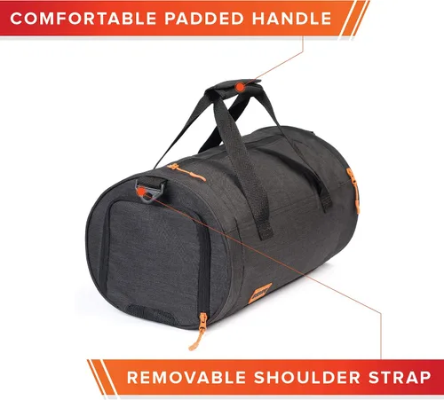 Vista 3 de INK+IVY Bolsa de gimnasio resistente al agua con compartimento separado para zapatos