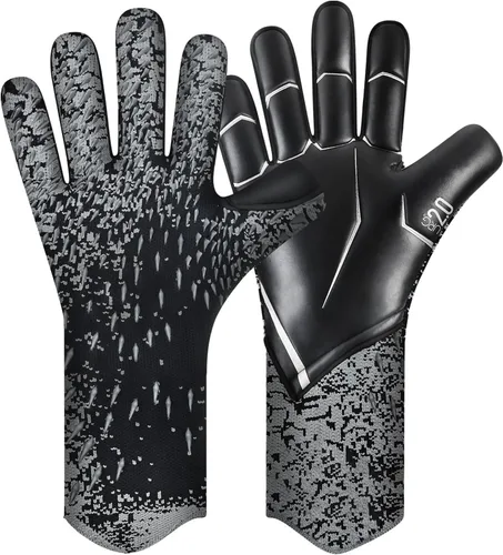 Vista 12 de Guantes de Portero de Fútbol, Guantes de Portero de Fútbol con Agarre Definitivo con Tallas 6/7/8/9/10, Agarre Fuerte, Fútbol Americano