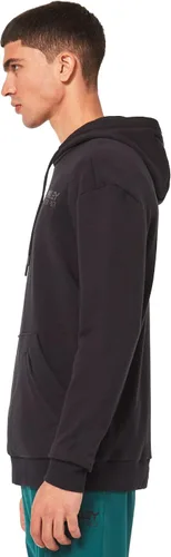 Vista 5 de Oakley Sudadera con capucha de forro polar Freeride para hombre (negro tonal, S), Negro (Tonal Black)