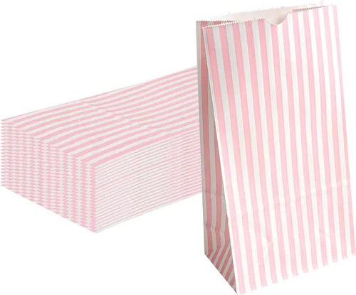 Vista 54 de Restaurantware Bag Tek - Bolsas de papel de 2 libras, 100 bolsas de almuerzo desechables, pequeñas para almuerzos, sándwiches y aperitivos, bolsas