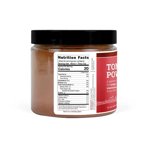 Vista 2 de Hoosier Hill Farm Tomate en polvo premium, 12oz (paquete de 1)