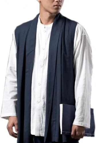 Vista 2 de Chaleco casual tradicional para hombre