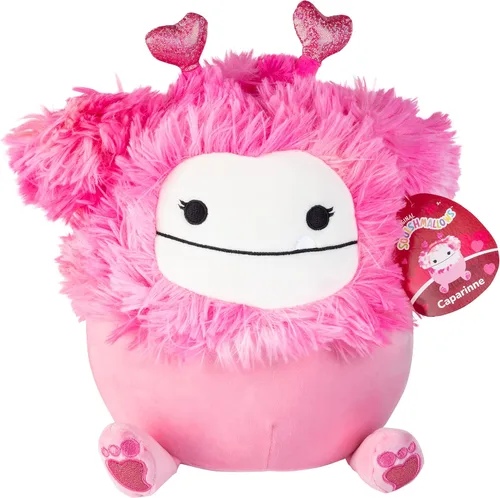 Vista 8 de Squishmallows Peluche original de pez pescador Sy The Pink de 10 pulgadas, animal de peluche oficial de Jazwares - Juguete de peluche coleccionable