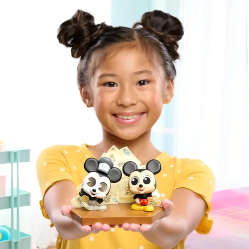 Vista 7 de Disney Doorables NUEVA Entrada Principal juego de 2 figuras coleccionables de Mickey Mouse de 3 pulgadas, juguetes oficialmente licenciados