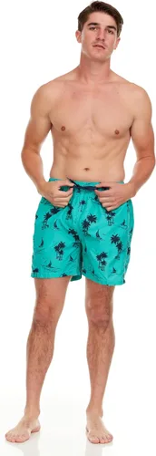 Vista 2 de Kanu Surf Men's Monaco Swim Trunks (Regular & Extended Sizes)