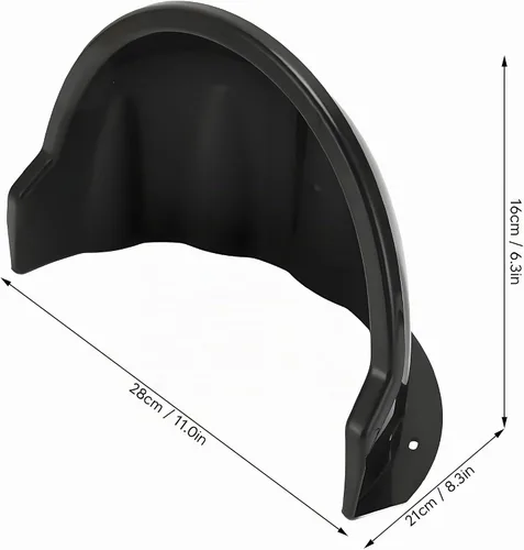 Vista 2 de Juego de 2 cubiertas para cámara de seguridad CCTV para exteriores, cubierta protectora para techo compatible