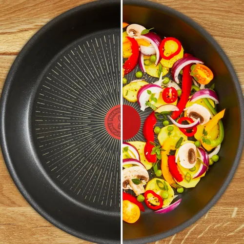 Vista 8 de Tefal Ingenio Preference ON - Juego de cacerolas, 7 piezas, apilable, mango extraíble, ahorro de espacio, antiadherente, inducción, acero