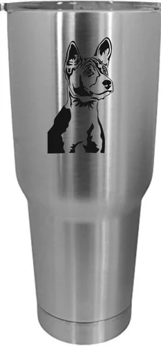 Vista 175 de Cairn Terrier - Vaso grabado con temática de perro, 30 onzas