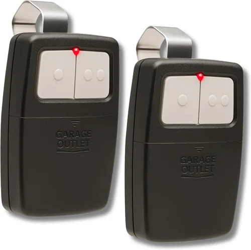 Vista 11 de Control remoto universal para puerta de garaje, control de puerta de 2 botones, repuesto para Liftmaster Chamberlain Craftsman Genie Linear Clicker
