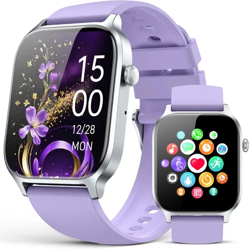 Vista 10 de Relojes inteligentes para mujeres y hombres, reloj de seguimiento de actividad física con 110 modos deportivos, contador de pasos/monitor