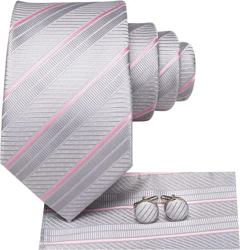 Vista 119 de Dubulle Corbata tejida de cachemira para hombre y gemelos de pañuelo para hombre, conjunto de gemelos para boda formal y negocios