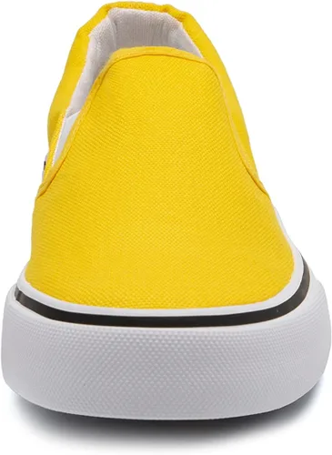 Vista 8 de Zapatos deportivos de lona para mujer, sin cordones, cómodos, bajos y planos, transpirables, acolchados, casuales a la moda