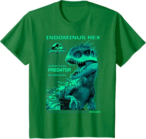 Vista 50 de Jurassic World Indominus Rex Hybrid Predator T-Shirt Small Negro