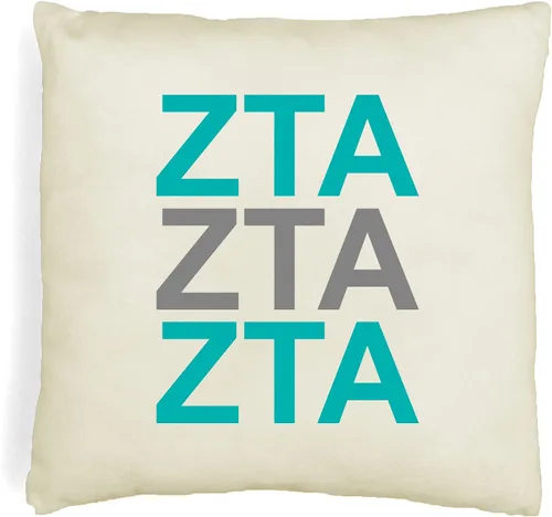 Vista 49 de sockprints Alpha Chi Omega - Funda de almohada con letras griegas de 18 x 18 pulgadas, fundas de almohada para hermandad de hermandad, almohada