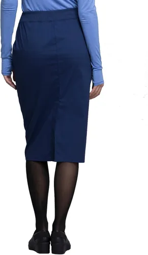 Vista 2 de Scrubs Uniform Skirt Workwear Professionals, Rib-Knit Waist, Soft Stretch WW510