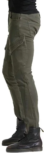 Vista 5 de Pantalones de protección para hombre y mujer, pantalones de protección para motociclista, caballero, hockey, motorista, armadura