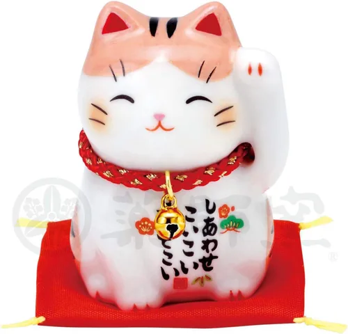 Vista 3 de yakushigama Lucky Cat Modelo 7534 Tabby