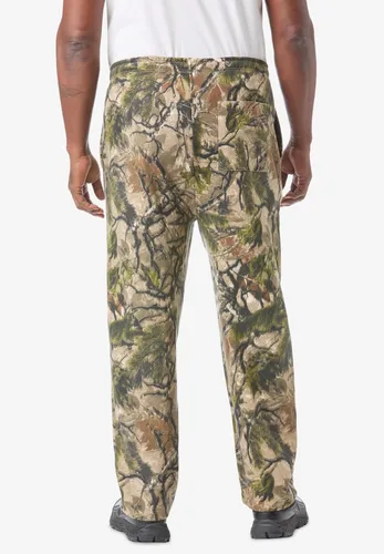 Vista 3 de KingSize Pantalones de chándal de forro polar para hombre grandes y altos