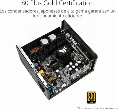 Vista 4 de ASUS TUF Gaming 1000W Oro Edición Blanca
