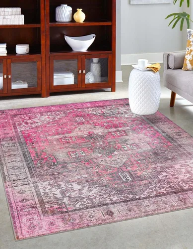 Vista 17 de Unique Loom Timeless Collection - Alfombra de área - Peter (2' x 3' 1" ovalada, beige/marfil)